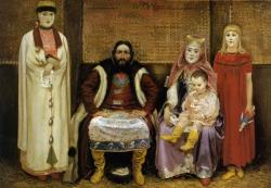 Ryabushkin A. Seventeenth-Century Merchant Family. 1896